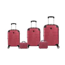 Kit 3 Malas de Viagem ABS PP P M 2 Frasqueiras Reforçados