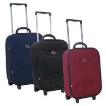 Kit 3 malas de viagem pequena de bordo forrada semi-rígida grotaferrata Kit 3 malas de viagem pequena de bordo forrada semi-rígida grotaferrata