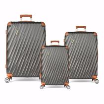 Kit 3 Malas De Viagem Polo King Tam P M G Luxcel