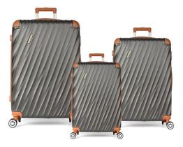 Kit 3 Malas De Viagem Polo King Tam P M G Luxcel Kit 3 Malas De Viagem Polo King Tam P M G Luxcel