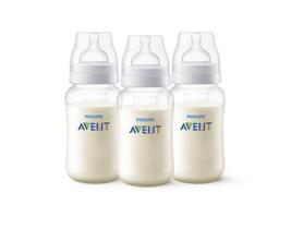 Kit 3 Mamadeira 330Ml Bico3 Anticolica 3M+ Avent Classic