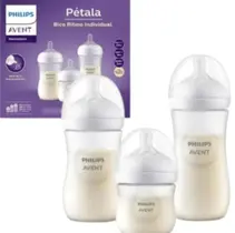 kit 3 MAMADEIRA PETALA AVENT 125 260 330ML N2 0M SCY83827