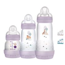 Kit 3 Mamadeiras Anticólica Mam 130ml, 260ml e 330ml Trio Easy Start