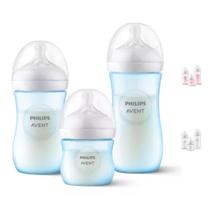 Kit 3 Mamadeiras Avent Pétala 3.0 Anti-cólica 125ml, 260ml e 330ml