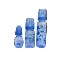 Kit 3 Mamadeiras Para Bebê Bico Redondo 60ml 140ml 240ml Anplas Kit 3 Mamadeiras Para Bebê Bico Redondo 60ml 140ml 240ml Anplas