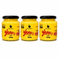 Kit 3 Manteiga Ghee Dom Afonso 200g Sem sal e Sem Lactose