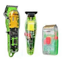 Kit 3 Maquina De Cabelo Wmark Ng308 Ng987 Ng202 Combo Verde Kit 3 Maquina De Cabelo Wmark Ng308 Ng987 Ng202 Combo Verde