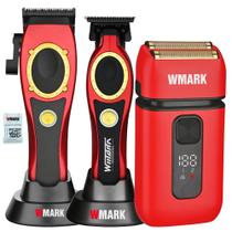 Kit 3 Maquina Wmark NG7030 NG 7230 NG986 Profissional Red