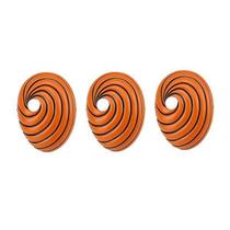 Kit 3 Máscara Anime Naruto Tobi Obito Uchiha Akatsuki