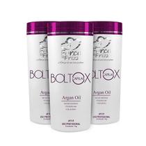 Kit 3 Máscara Capilar Boltox Force de Frizz de Argan Oil Profissional 1Kg Kit 3 Máscara Capilar Boltox Force de Frizz de Argan Oil Profissional 1Kg