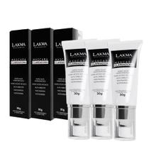 Kit 3 Máscara Clareadora 30g Lakma Tratamento Facial e Corporal Kit 3 Máscara Clareadora 30g Lakma Tratamento Facial e Corporal