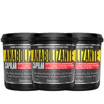 Kit 3 Máscara Hidratação Fortificante Anabolizante Capilar NatuMaxx 1Kg