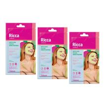 Kit 3 Máscaras Facial Renovadora p/ Oleosidade Renova a Pele Ricca