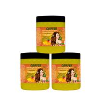 Kit 3 mascaras Manga rosa coiffer 500G 3 unidades