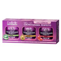 Kit 3 Máscaras Meu Cronograma Perfeito Dabelle - 400g Cada
