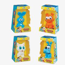 Kit 3 Mascotes Turma Da Mônica + Boneca Da Monica Em Vinil