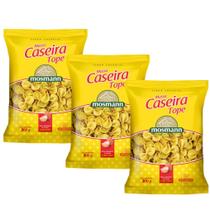 Kit 3 Massa Caseira Com Ovos Tope Mosmann 300G