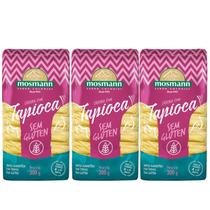 Kit 3 Massa Mosmann Caseira com Tapioca 300g - Sem Glúten