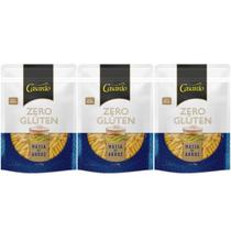 Kit 3 Massa Penne Premium Fonte De Proteina Sem Gluten 500G