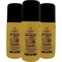 Kit 3 Massageador Desodorante Copaiba Centela Asiática 130Ml