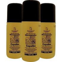 Kit 3 Massageador Desodorante Copaiba Centela Asiática 130Ml
