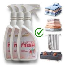 KIT 3 Master Fresh Roupas Perfumadas Mundus 500 ML
