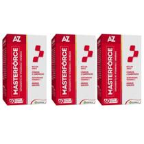 Kit 3 Masterforce AZ Suplemento Alimentar 60 cápsulas Kit 3 Masterforce AZ Suplemento Alimentar 60 cápsulas