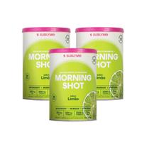 Kit 3 Matinal Morning Shot 2.0 - Sublyme Lata (150G) Limão