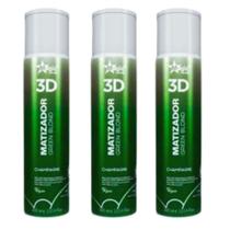 Kit 3 Matizador 3D Green Blond Champagne 300ml Magic Color Kit 3 Matizador 3D Green Blond Champagne 300ml Magic Color