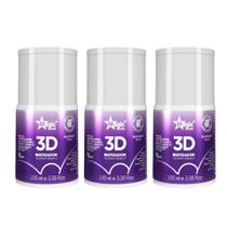 Kit 3 Matizador 3D Platinum Branco Platinado 100ml Magic Color