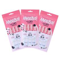 Kit 3 Meeba Snack Natural Úmido Atum E Salmão 12 Sachê 14g Kit 3 Meeba Snack Natural Úmido Atum E Salmão 12 Sachê 14g