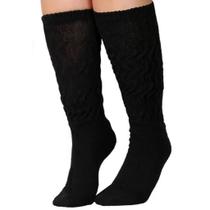 Kit 3 Meia Aeróbica Cano Alto Fitness Esportiva Feminina Academia Ginástica