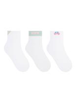 Kit/3 Meia Cano Curto Selene 4952-001 Feminina Eportiva T. 34/39