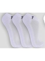 Kit/3 Meia Cano Curto Trifil T7016K Unissex Atoalhada Algodão T. 30/35 34/39 38/43