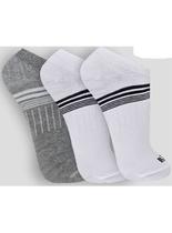 Kit/3 Meia Cano Curto Trifil T8015K Unissex Invisível Perfome Algodão T. 33/38 39/44.