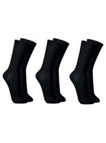 Kit/3 Meia Cano Longo Lupo 03292-089 Masculina Sport Algodão T. 37/40 41/44