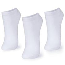 Kit 3 Meia Colegial Puket Tripack Sapatilha