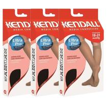 Kit 3 Meia de Compressão Feminina Kendall 1671 C/ Ponteira