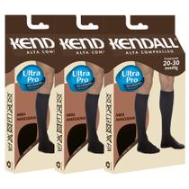 Kit 3 Meia de Compressão Masculina Kendall 1532 Kit 3 Meia de Compressão Masculina Kendall 1532