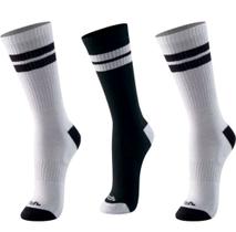 Kit 3 Meia Masculina Esportiva Cano Longo Active Mash