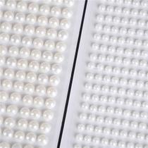 Kit 3 Meia Perola Adesiva Perolizada 1080 Perolas 6mm Branco Kit 3 Meia Perola Adesiva Perolizada 1080 Perolas 6mm Branco