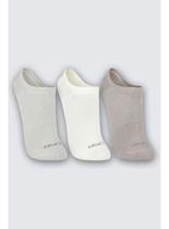 Kit/3 Meia Sapatilha Lupo 03171-089 Feminina Sport Anatômica Algodão T. 33/36 37/40