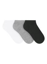 Kit/3 Meia Sapatilha Selene 4001.006 Masculina Algodão T. 34/39 39/43