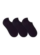 Kit/3 Meia Sapatilha Selene 4825.001 Feminina Esportiva Algodão T. 34/39
