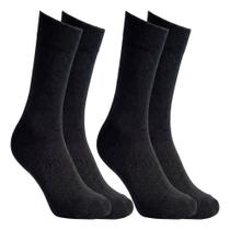 Kit 3 Meia Social 100% Algodão Masculino Mash Longa 231.04 Tamanho:39-42Cor:Preta Kit 3 Meia Social 100% Algodão Masculino Mash Longa 231.04 Tamanho:39-42Cor:Preta