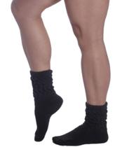 Kit 3 Meias Aeróbica Feminina Cano Médio Selene