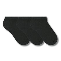 Kit 3 Meias Algodão Sapatilha Selene 4001 - Confortavel Masculino Feminino