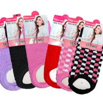 Kit 3 Meias Antiderrapante sepatilha adulto meia Fem Masc