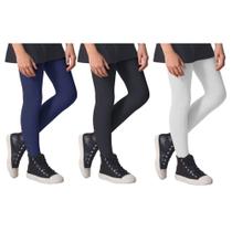 Kit 3 Meias-Calças Selene Inverno Fio 80 Infantil Kit 3 Meias-Calças Selene Inverno Fio 80 Infantil