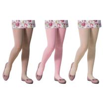 Kit 3 Meias-Calças Selene Opaca Fio 40 Infantil Kit 3 Meias-Calças Selene Opaca Fio 40 Infantil